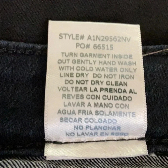 Design Lab Patchwork Coated Denim Jeggings - Size 29 - Picture 6 of 8